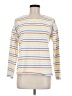 Kule 100% Cotton Stripes White Long Sleeve Top Size M - photo 1