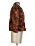 Laura Studio 100% Polyester Print Brown Coat Size 4 - photo 4