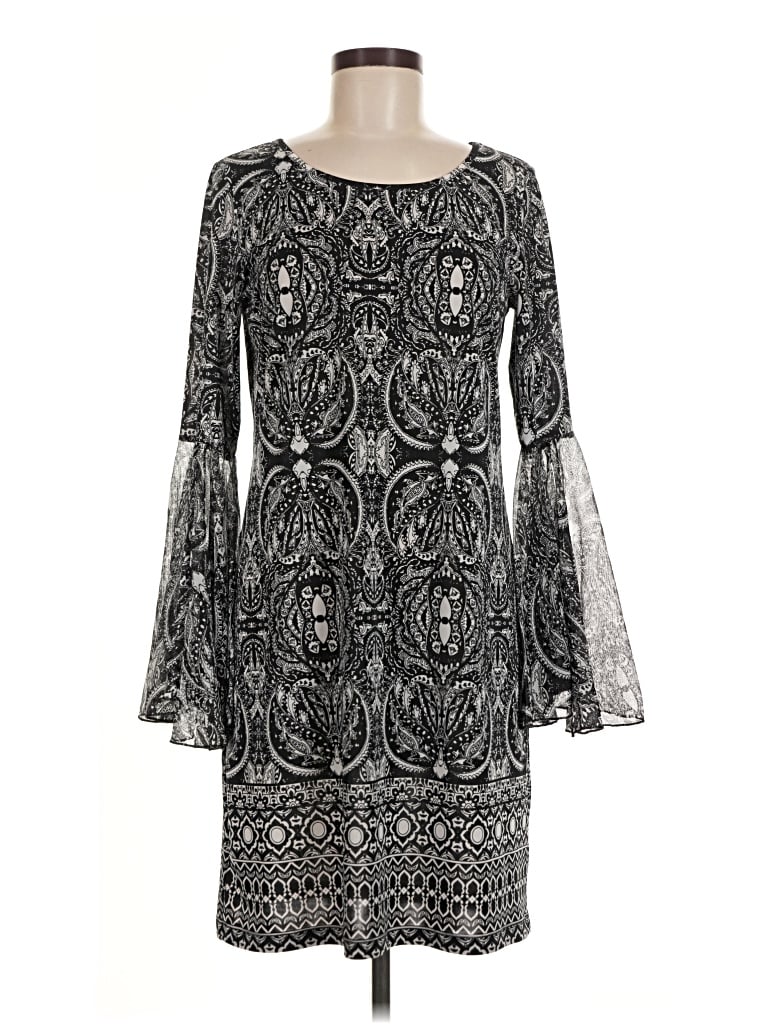 Pre-owned Tacera Cocktail Dress In Gray