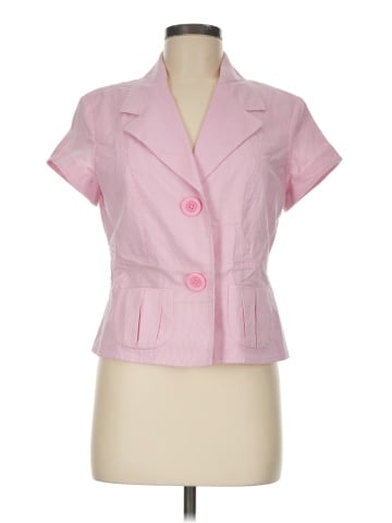 Larry Levine Short Sleeve Blouse (view 1)