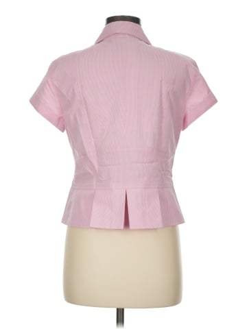 Larry Levine Short Sleeve Blouse (view 2)