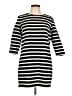 Old Navy Stripes Black Casual Dress Size Lg Petite - photo 1