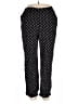 Woman Within 100% Rayon Print Black Casual Pants Size 18 - photo 1