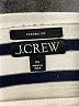 J.Crew 100% Cotton Stripes White 3/4 Sleeve Top Size XS - photo 7