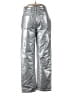 Shoedazzle Metallic Silver Jeans Size 24 waist - photo 2