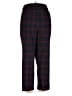Charter Club Plaid Red Casual Pants Size 22 - photo 2