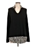 Karen Kane Animal Print Black Pullover Sweater Size L - photo 1