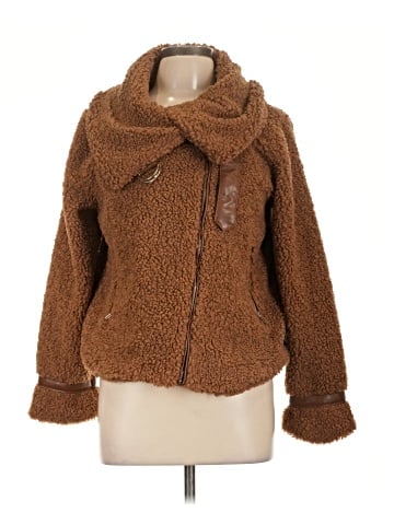 Blu Pepper Faux Fur Jacket (view 1)