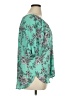 Counterparts 100% Polyester Teal 3/4 Sleeve Blouse Size XL - photo 4