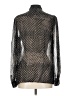Theory Black Long Sleeve Blouse Size L - photo 2