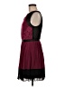 ASOS 100% Polyester Color Block Burgundy Cocktail Dress Size 6 - photo 5