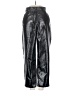 Babaton 100% Polyurethane Metallic Silver Faux Leather Pants Size 0 - photo 1