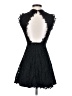 Francesca's 100% Polyester Black Cocktail Dress Size XS - photo 2