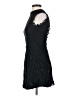 Francesca's 100% Polyester Black Cocktail Dress Size XS - photo 5