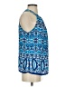 Lucy & Laurel 100% Polyester Blue Tank Top Size S - photo 4