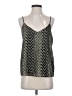 Equipment Silver Sleeveless Top Size S - photo 1