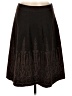 Ann Taylor LOFT Paisley Brown Formal Skirt Size 6 Petite - photo 1