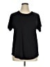 Tek Gear Solid Black Active T-Shirt Size 1X - photo 1