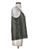 Equipment Silver Sleeveless Top Size S - photo 4