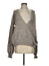 Free People Metallic Gray Pullover Sweater Size S - photo 1