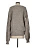 Free People Metallic Gray Pullover Sweater Size S - photo 2
