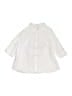 Crewcuts 100% Cotton Ivory 3/4 Sleeve Button-Down Shirt Size 5 - photo 1
