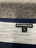 Express Stripes Blue Pullover Sweater Size M - photo 7