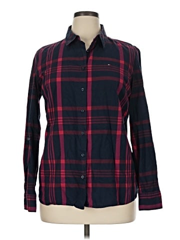Tommy Hilfiger Long Sleeve Button-Down Shirt (view 1)