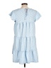 Mi ami Checkered-gingham Blue Casual Dress Size L - photo 2