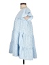 Mi ami Checkered-gingham Blue Casual Dress Size L - photo 5