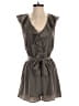 BCBGeneration Solid Gray Romper Size S - photo 1