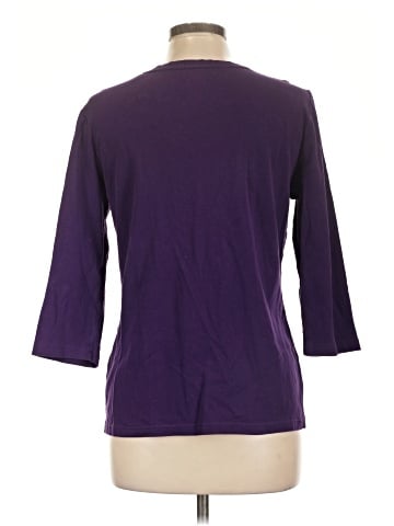 St. John's Bay 3/4 Sleeve T-Shirt (view 2)