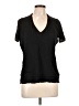 Monrow 100% Cotton Black Short Sleeve Top Size L - photo 1