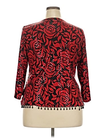 MSK 3/4 Sleeve Blouse (view 2)