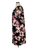 Connected Apparel Floral Black Cocktail Dress Size 16 - photo 5