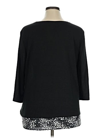Ruby Rd. 3/4 Sleeve Top (view 2)