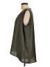 Fever 100% Polyester Green Sleeveless Blouse Size L - photo 5