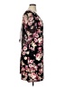 Connected Apparel Floral Black Cocktail Dress Size 16 - photo 4