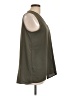 Fever 100% Polyester Green Sleeveless Blouse Size L - photo 4