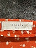 Elodie 100% Polyester Polka Dots Orange Casual Skirt Size XL - photo 4