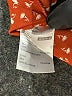 Elodie 100% Polyester Polka Dots Orange Casual Skirt Size XL - photo 5