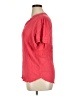 Well Worn Red Short Sleeve Blouse Size XL - photo 5