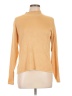 Jack Mulqueen 100% Silk Tan Long Sleeve Turtleneck Size L - photo 1