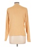 Jack Mulqueen 100% Silk Tan Long Sleeve Turtleneck Size L - photo 2