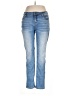 Matilda Jane 100% Rayon Solid Floral Blue Jeans Size 12 - photo 1