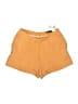 Zara Basic Solid Orange Shorts Size XS - photo 1