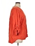 Soft Surroundings Orange 3/4 Sleeve Blouse Size XL - photo 4
