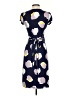 Boden Print Blue Cocktail Dress Size 4R - photo 2