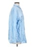 Gap 100% Linen Blue Long Sleeve Button-Down Shirt Size S - photo 4
