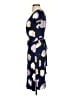 Boden Print Blue Cocktail Dress Size 4R - photo 5